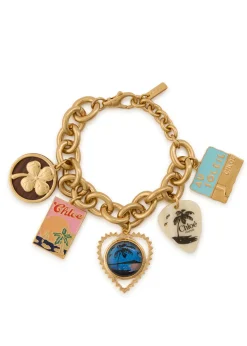 The Chloé Postcards charm chain bracelet