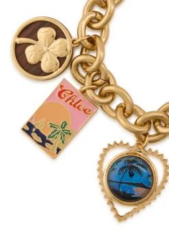 The Chloé Postcards charm chain bracelet