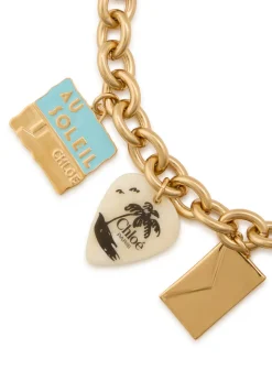 The Chloé Postcards charm necklace