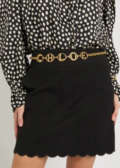 The Chloé Script chain belt