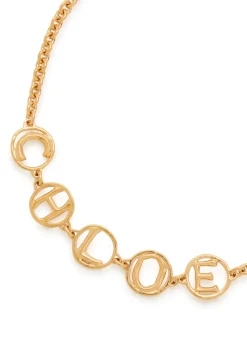 The Chloé Script necklace
