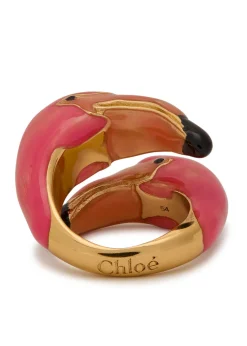The Chloé Tropicus enamelled ring