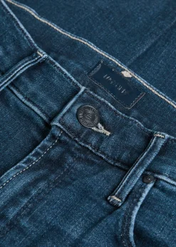 The Dazzler Ankle Fray slim straight-leg jeans