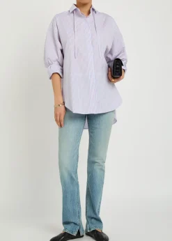 The Dune striped cotton shirt