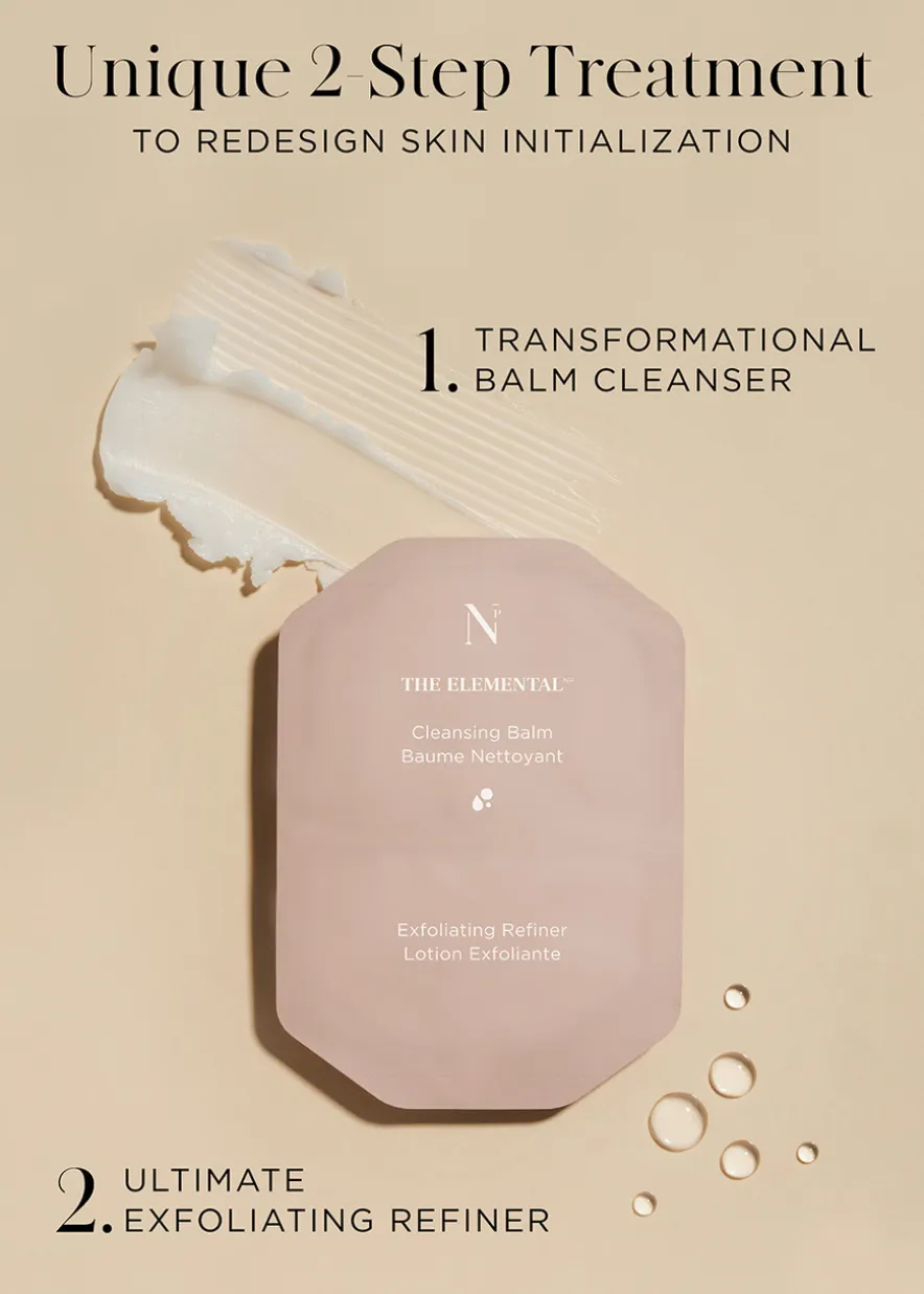 The Elemental Cleansing Balm and Exfoliating Refiner