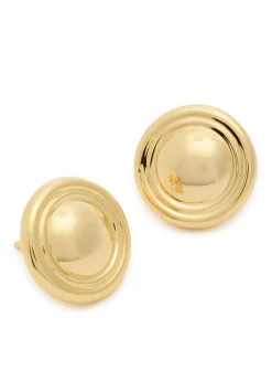 The Eloise 18kt gold-plated stud earrings