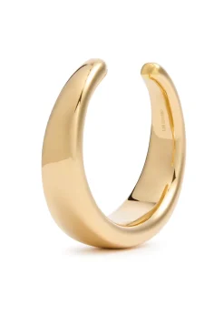 The Emma 18kt gold-plated cuff