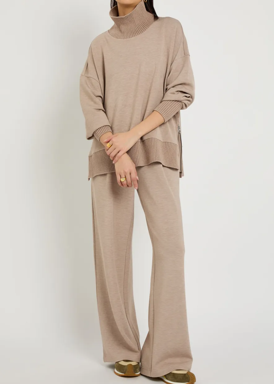 The Extra Wide Leg 32 stretch-jersey sweatpants