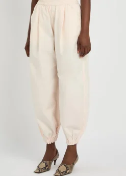 The Forbes balloon-leg cotton trousers