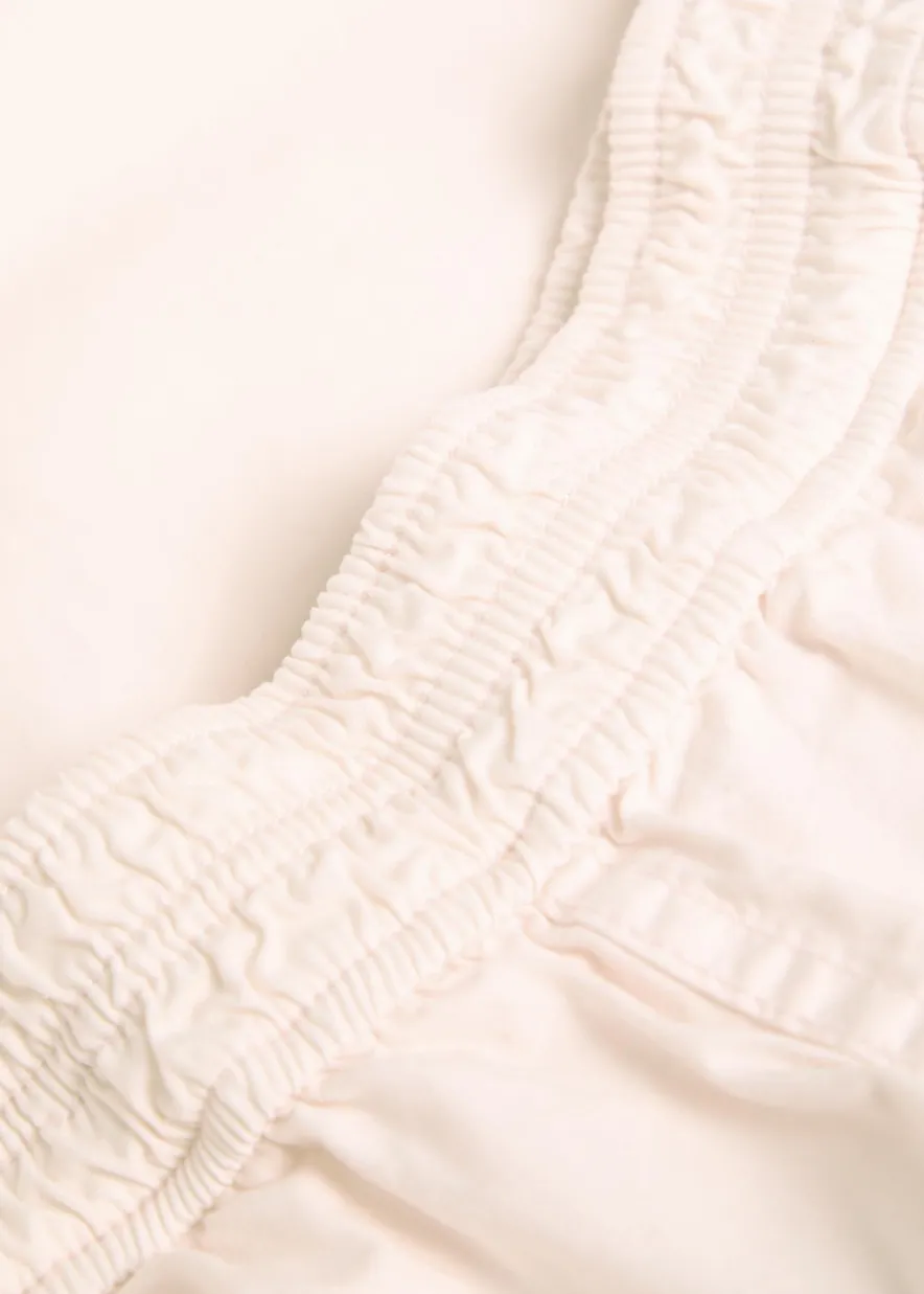 The Forbes balloon-leg cotton trousers