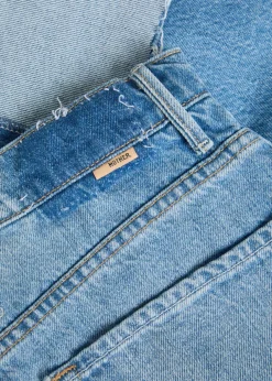 The Half-Pipe Ankle turn-up barrel-leg jeans