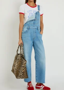 The Half-Pipe denim overalls