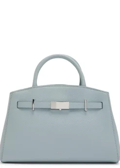 The Hudson small grained leather top handle bag