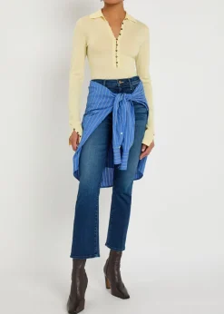 The Hustler Ankle flared-leg jeans