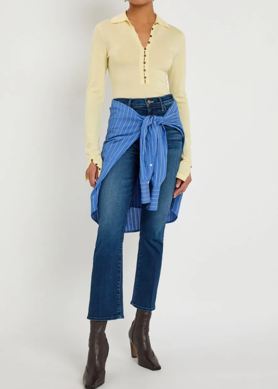 The Hustler Ankle flared-leg jeans