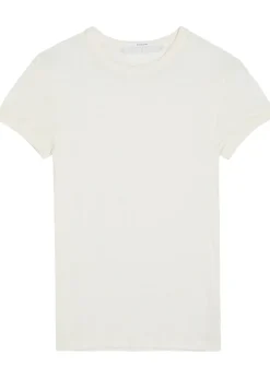 The Itty Bitty Ringer ribbed cotton T-shirt