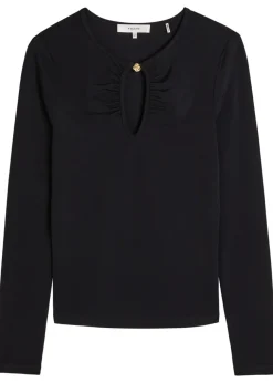 The Keyhole stretch-rayon top