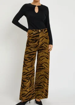 The Keyhole stretch-rayon top