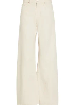 The Lemon Twist wide-leg jeans