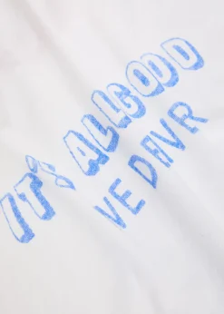 The Lil Goodie Ringer printed cotton T-shirt