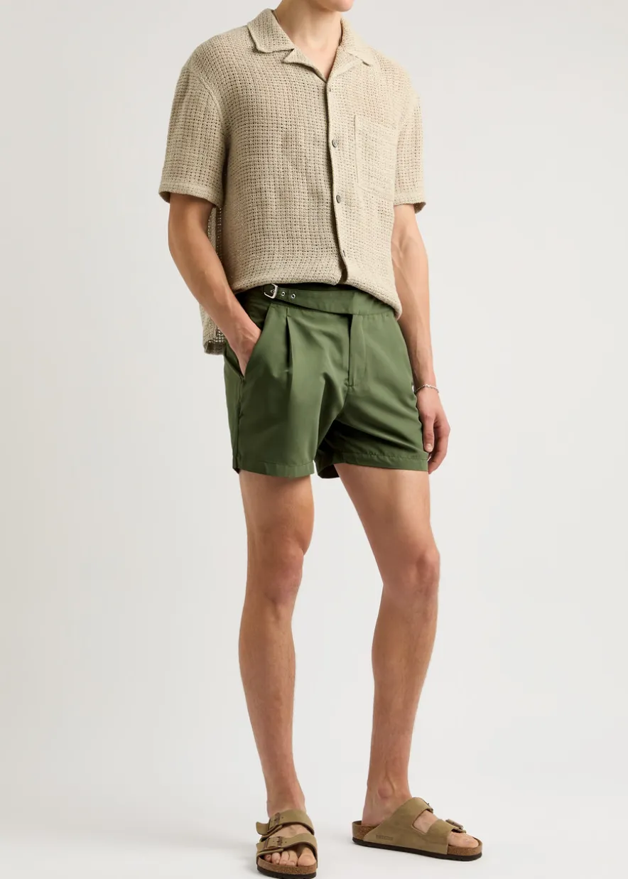 The London shell swim shorts
