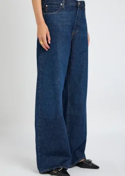 The Loose wide-leg jeans