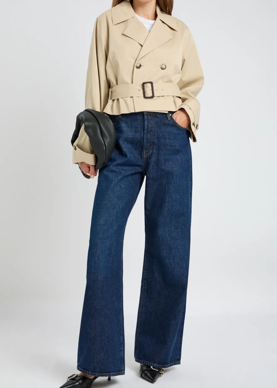 The Loose wide-leg jeans