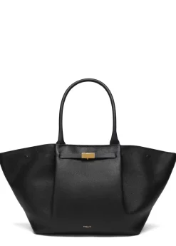 The New York grained leather tote