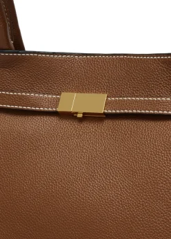 The New York grained leather tote