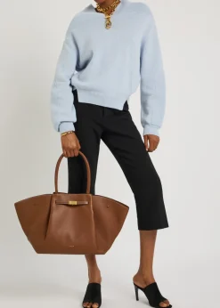 The New York grained leather tote