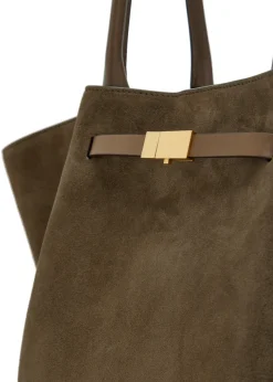 The New York grained leather tote bag
