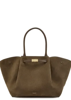 The New York grained leather tote bag