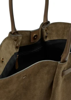 The New York grained leather tote bag