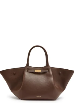 The New York midi grained leather tote