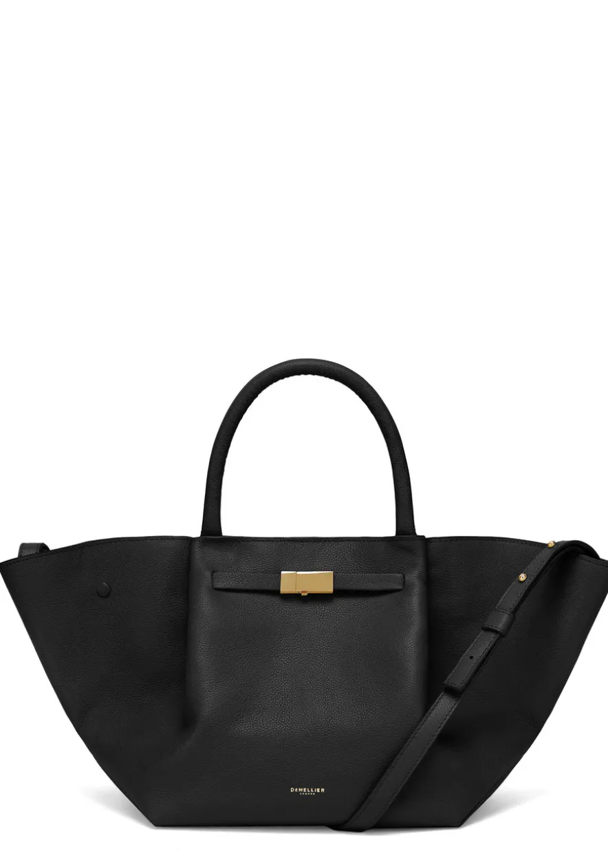 The New York midi grained leather tote