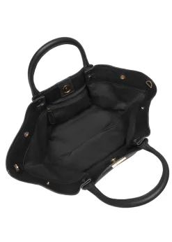 The New York midi grained leather tote