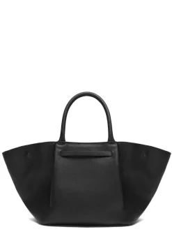 The New York midi grained leather tote