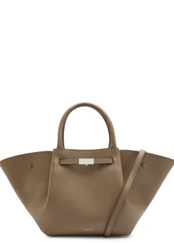 The New York midi grained leather tote