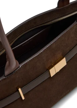 The New York suede shoulder bag