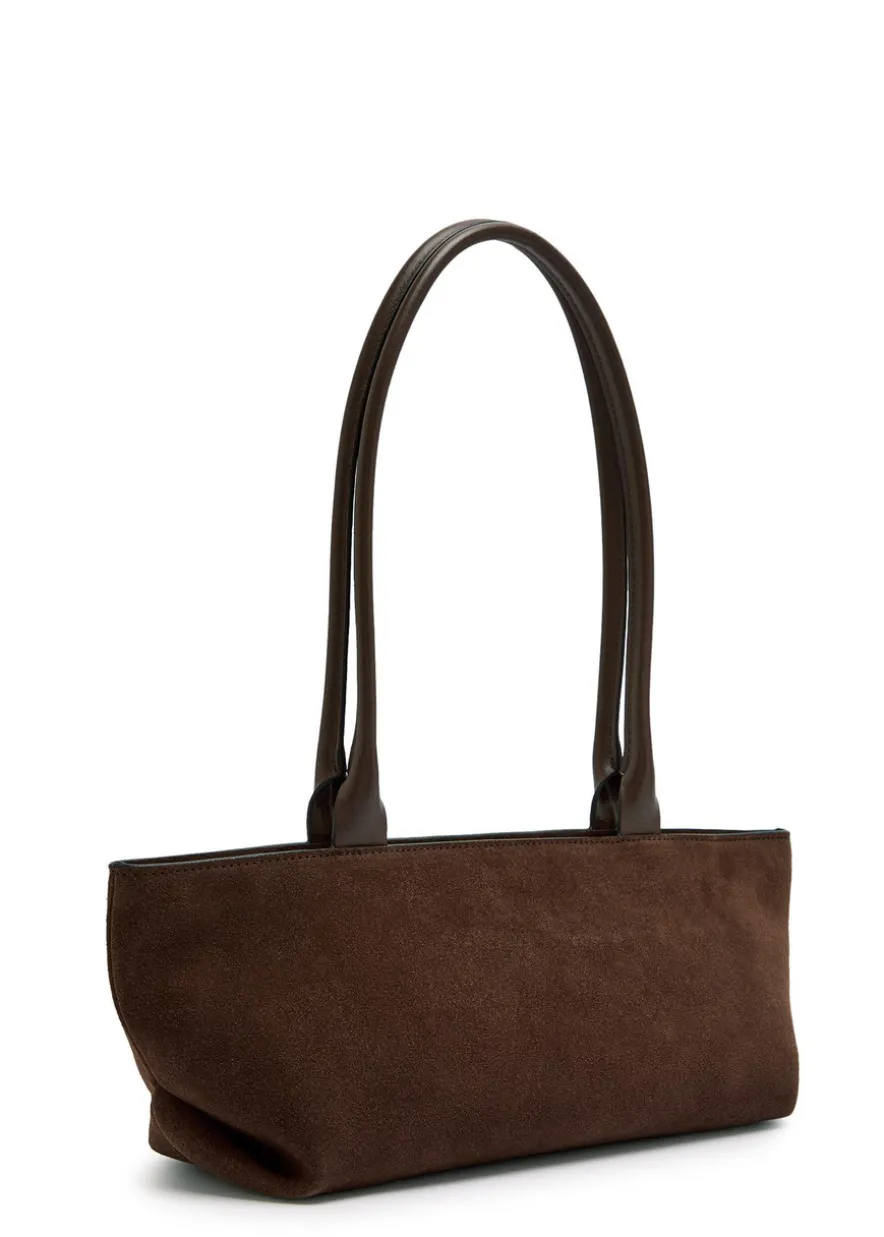The New York suede shoulder bag