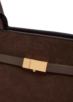 The New York suede shoulder bag