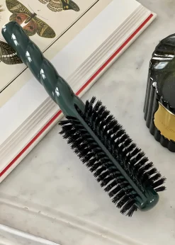 The No5 Emerald Green Volume & Style Hair Brush