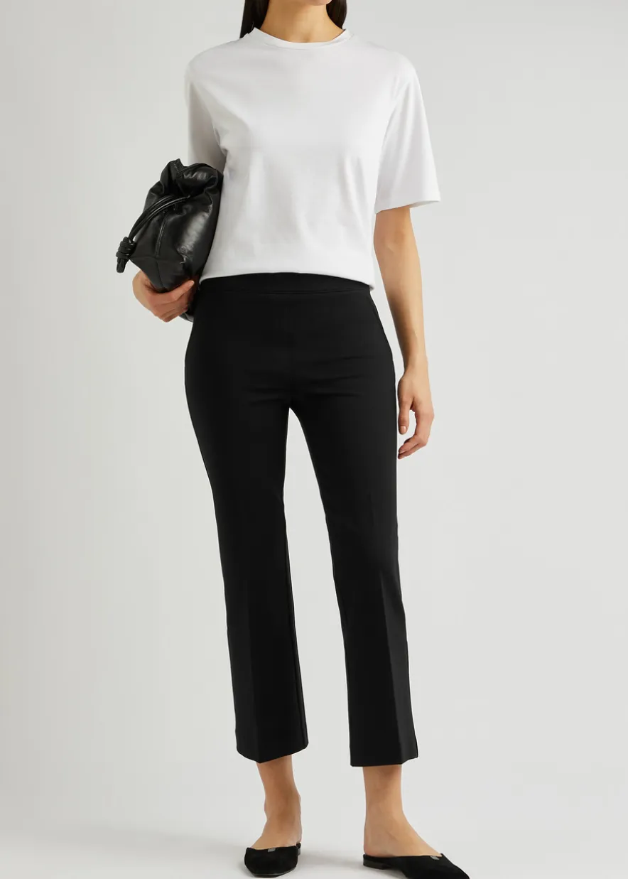 The Perfect Pant kick-flare stretch-jersey trousers