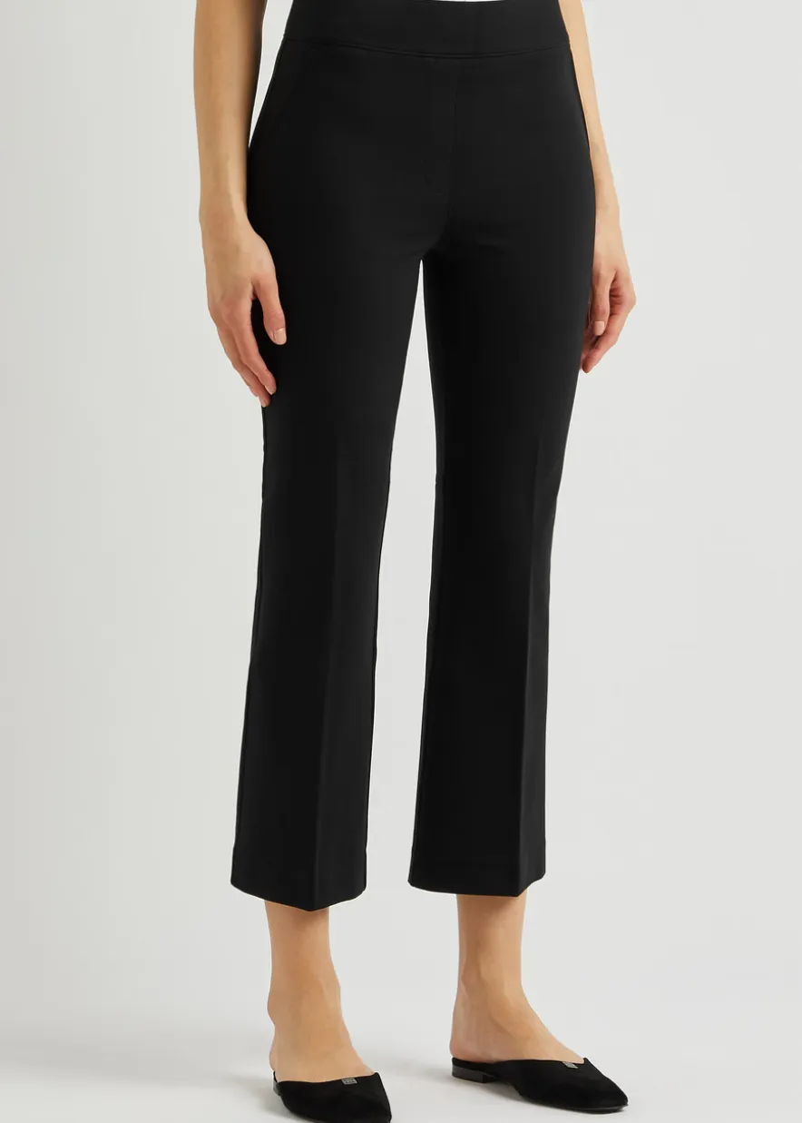 The Perfect Pant kick-flare stretch-jersey trousers