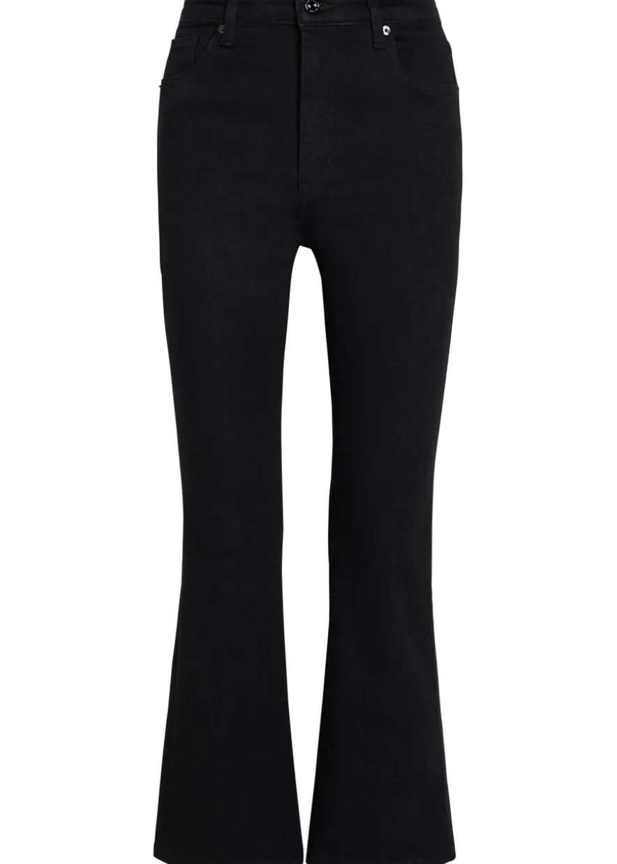 The Reboot Crop boot-leg jeans
