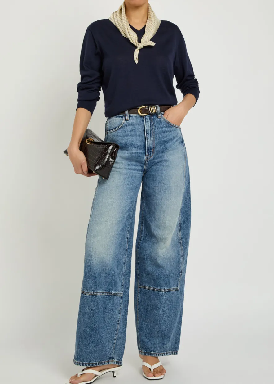 The Rhone wide-leg jeans