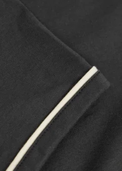 The Ringer pipe-trim cotton T-shirt
