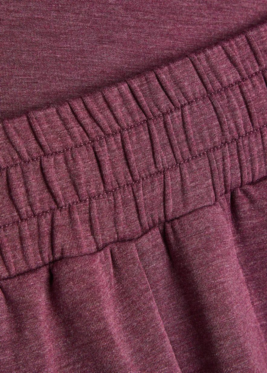 The Rolled Cuff Pant 25in stretch-jersey sweatpants