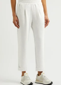 The Rolled stretch-jersey sweatpants