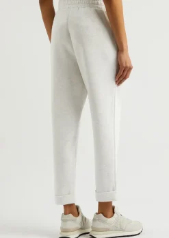 The Rolled stretch-jersey sweatpants